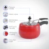 WONDERCHEF Regalia Induction Base 3L Pressure Cooker with Inner Lid Red 63153713 (WON652) - Image 10