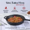 WONDERCHEF Forza Pre Seasoned 25 cm Cast Iron Fry Pan 63153850 (WON668) - Image 11