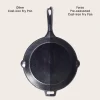 WONDERCHEF Forza Pre Seasoned 25 cm Cast Iron Fry Pan 63153850 (WON668) - Image 12