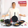WONDERCHEF Forza Pre Seasoned 25 cm Cast Iron Fry Pan 63153850 (WON668) - Image 3