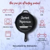 WONDERCHEF Forza Pre Seasoned 25 cm Cast Iron Fry Pan 63153850 (WON668) - Image 7
