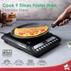 WONDERCHEF Non-Stick Duralite Pan with rim 28cm Grey 63154855 (WON684) - Image 2