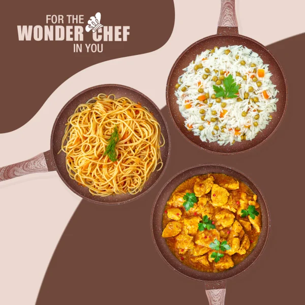 WONDERCHEF Non-Stick Duralife Frypan 24cm Copper 63154791 (WON685) - Image 7