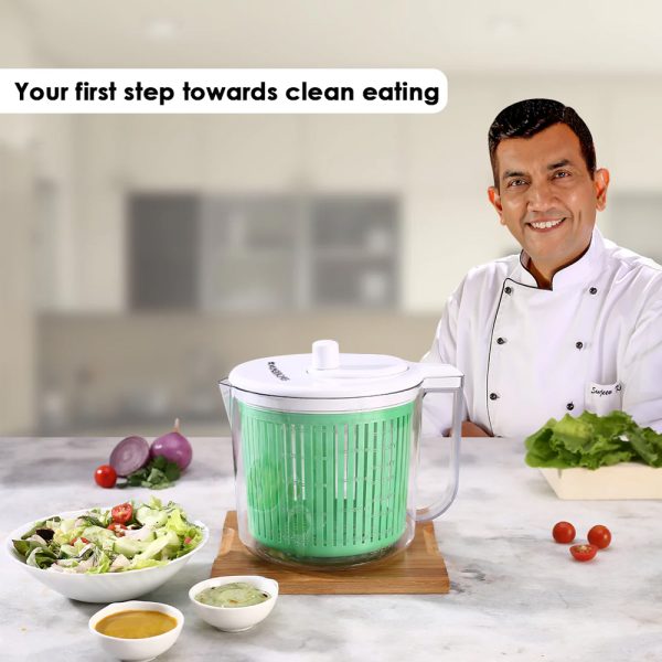 WONDERCHEF Vegetable Cleaner And Salad Spinner WON718 (63154830) - Image 7