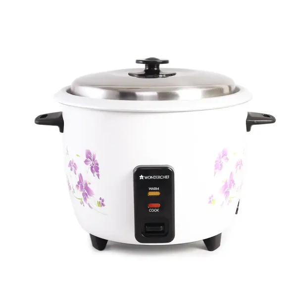 WONDERCHEF Nutri Cook Rice Cooker with Single Bowl, 1.8 Litres, 2 Years Warranty (WON740)