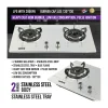 SANFORD Gas Hob Stainless Steel Body SF5402GC - Image 3