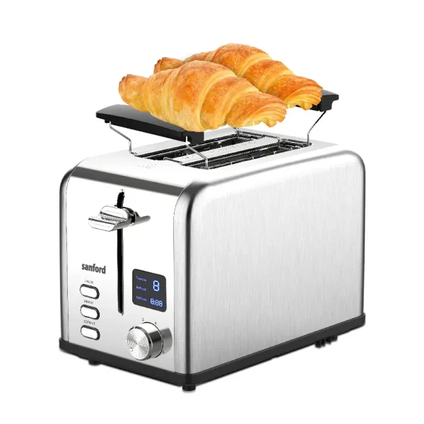 SANFORD Premium Toaster 2 Slices SF5746BT + Free SF3343EK Kettle worth Rs 990 - Image 2