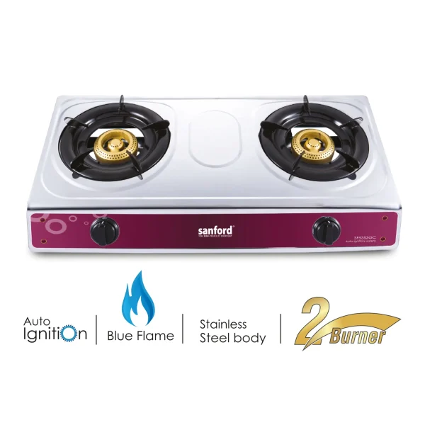 SANFORD Gas Stove SF5353GC + SF3364EK Kettle - Image 5