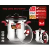 SANFORD Pressure Cooker Turkish Clipso 3in1 9Lt SF3263PC - Image 2