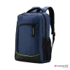 HARISSONS Python Casual Laptop Backpack Navy Blue