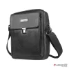 HARISSONS Suave PU Leather Small Sling Messenger Black