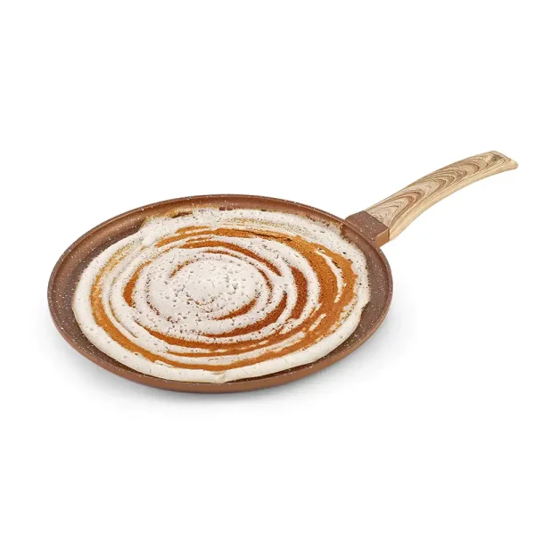WONDERCHEF Non-Stick Duralife Pan with rim 28cm Copper 63154792 (WON689)