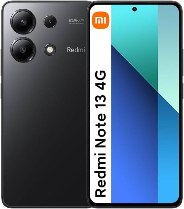 Redmi Note13 Midnight Black 4G (8GB Ram+256GB Rom)