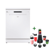 CANDY Free Standing Dish Washer 13 Places Settings  CF3E7LOW + Free RICO MG2203 Nutri Pro worth Rs 2990