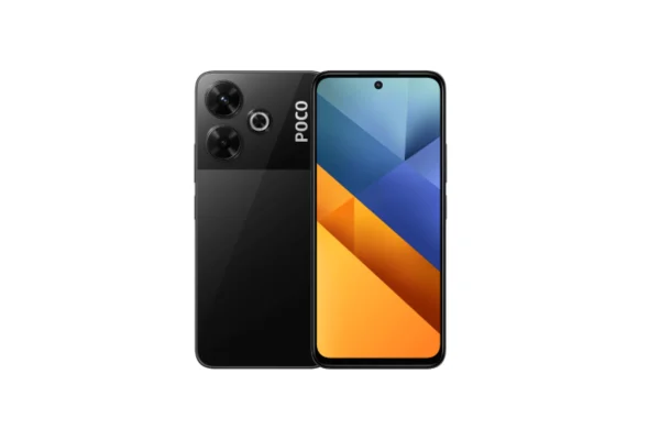 POCO M6 Black (6GB Ram+128 GB Rom)