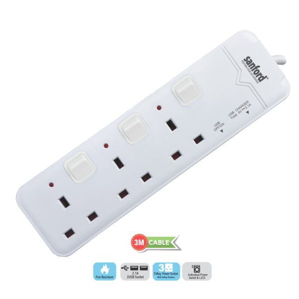 SANFORD Extension Socket SF10117ES