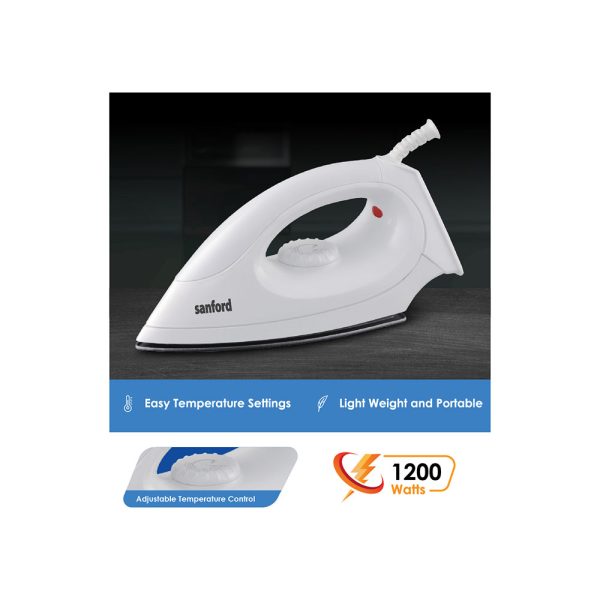 SANFORD Dry Iron SF23DI White - Image 2