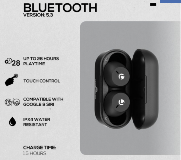 VOLKANO Aero Series True Wireless Earbuds VK1175 - Image 2