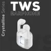 VOLKANO Crystalline Series Earbuds VK1173 Black - Image 2