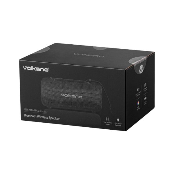 VOLKANO Bluetooth Speaker VK3138 Blk - Image 2