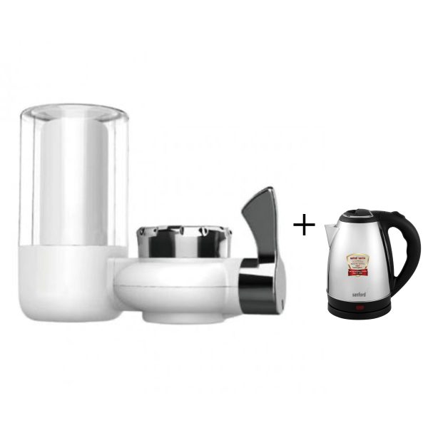 HAUSBERG Freddo Faucet Water Purifier ERT-SN 0060 + get a free SF3343EK Sanford Cordless Kettle