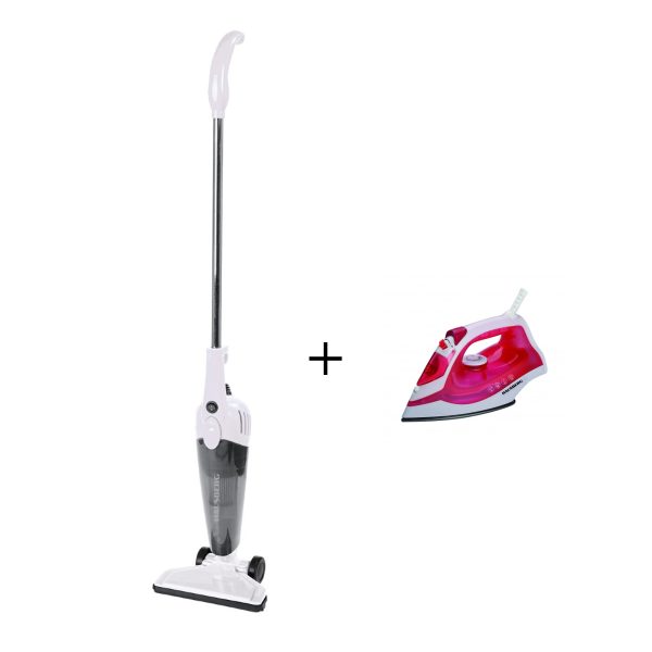 HAUSBERG Handheld V Cleaner HB2025AB + Steam Iron HB7850RS worth Rs 790