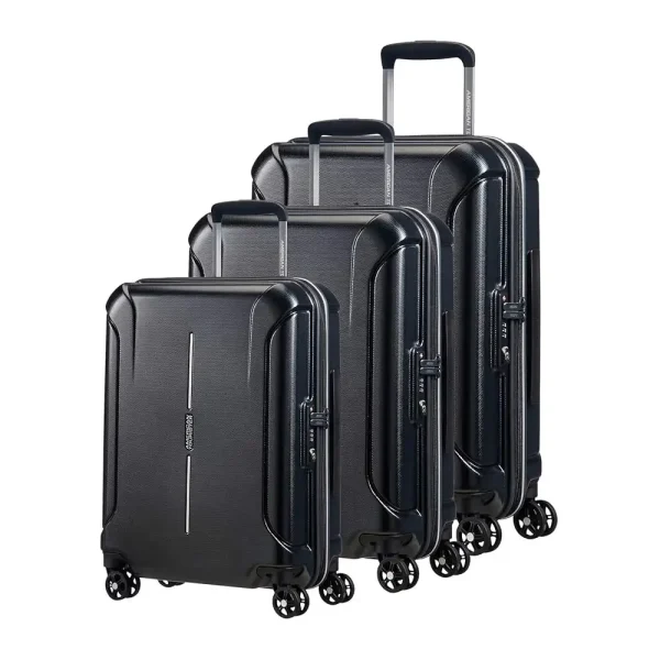 AMERICAN TOURISTER Technum Black Set of 3pcs