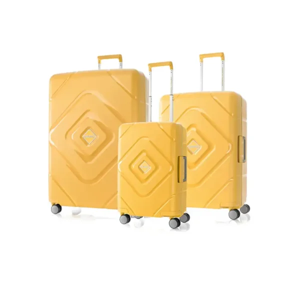 AMERICAN TOURISTER Trigard Set of 3pcs Mustard Yellow