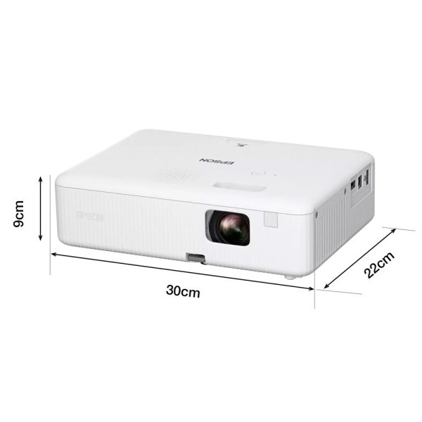 EPSON CO-W01 PROJECTOR, WXGA, HD READY, 3000 LUMENS, HDMI V11HA86040 - Image 3