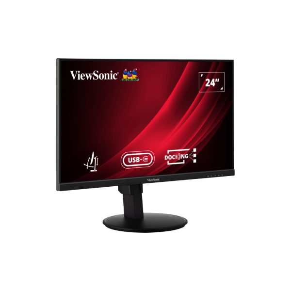 VIEWSONIC 24" FULL HD ERGONOMIC,DOCKING STATION - USB-C HUB, HDMI, DISPLAY PORTS VG2409U-2 - Image 2