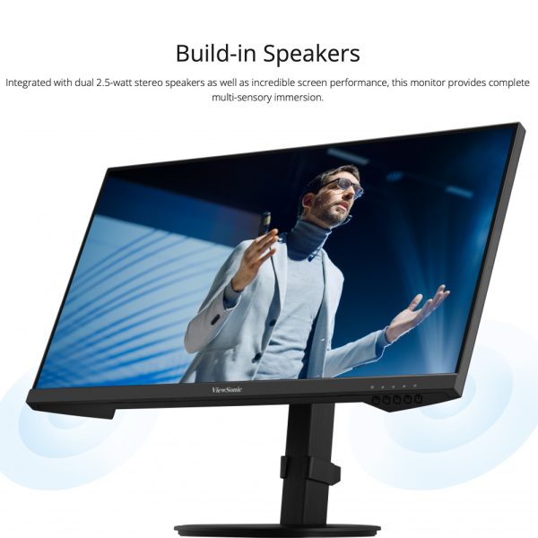 VIEWSONIC 27" FULL HD, USB-C, HDMI, VGA, ERGONOMIC VG2709-MHU - Image 9