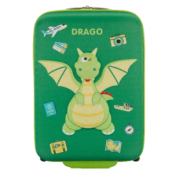 AMERICAN TOURISTER Kiztopia Cabin Dragon + Free Backpack Dragon - Image 4