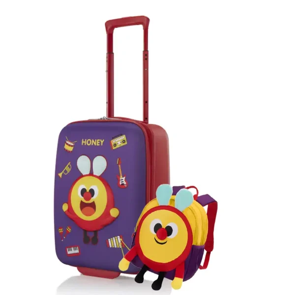 AMERICAN TOURISTER Kiztopia Cabin Bee + Free Backpack Bee