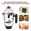 WONDERCHEF Regalia Mixer Grinder 750W, 230V~50Hz, 3 Stainless Steel Jars, Black, 5 Years Warranty 63154821 (WON742) - Image 6