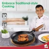 WONDERCHEF Cast Iron Ferro Grill Round Pan 24cm 63154908 (WON745) - Image 2