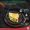 WONDERCHEF Cast Iron Ferro Grill Round Pan 24cm 63154908 (WON745) - Image 5