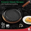 WONDERCHEF Cast Iron Ferro Grill Round Pan 24cm 63154908 (WON745) - Image 8