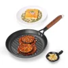 WONDERCHEF Cast Iron Ferro Grill Round Pan 24cm 63154908 (WON745)