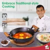 WONDERCHEF Cast Iron Ferro Kadhai Wok 24cm 63154905 (WON746) - Image 2