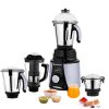 WONDERCHEF Galaxy Mixer Grinder 1000W | 100 Mins Non-Stop Grinding | 100% Copper Motor | Heavy Duty | Low Noise | Chutney Grinding, Dry Grinding, Wet Grinding, Juicing, Blending | 4 Jars | 5 Year Warranty on motor 63154818 (WON753)
