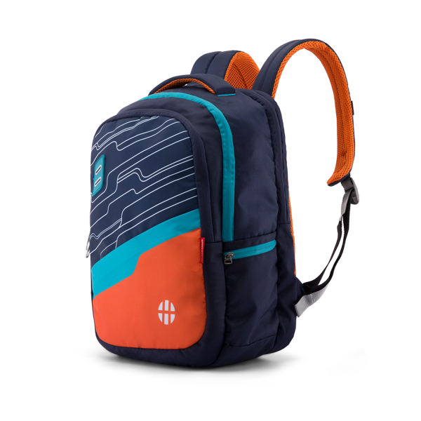 Harrisons TAKE OFF Backpack Blu Teal Orange