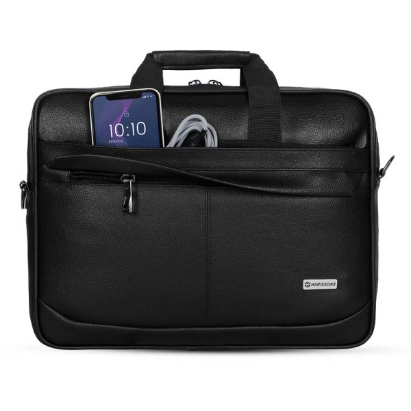 Harrisons VISTA Black work laptop Messenger - Image 10