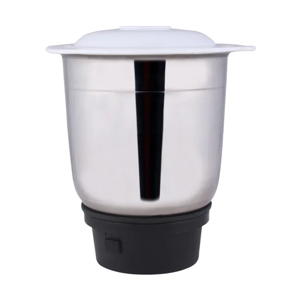 WONDERCHEF Vietri Mixer Grinder 500W, 2 year warranty on motor, with 3 Stainless Steel Jars (White & Blue) 63153026 (WON384) - Image 9