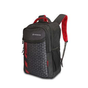 HARISSONS LASER Casual Backpack Blk Red