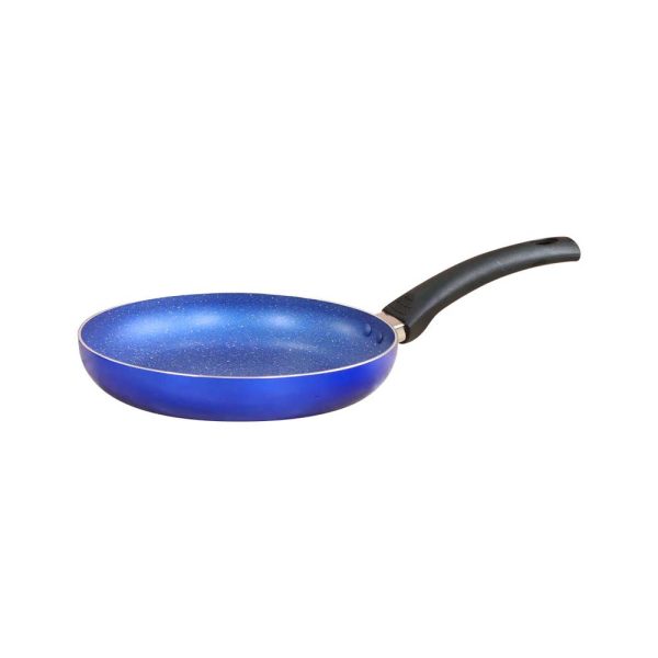 WONDERCHEF Trendy Nonstick Set, 4Pc (Kadhai With Stainless Steel Lid, Frying Pan, Dosa Tawa), Cool Touch Handles, Pure Grade Aluminium, PFOA Free, 1 year Warranty, Blue 63153726 (WON755) - Image 5