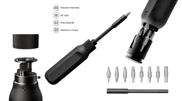 XIAOMI Screwdriver Ratchet 16in1 XIA30436 - Image 2