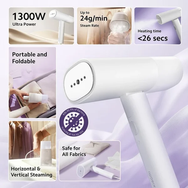 XIAOMI Garment Steamer Handheld XIA55198 - Image 4