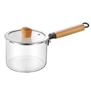 Glass Cooking Pot 1800ml with long handle ABD24043