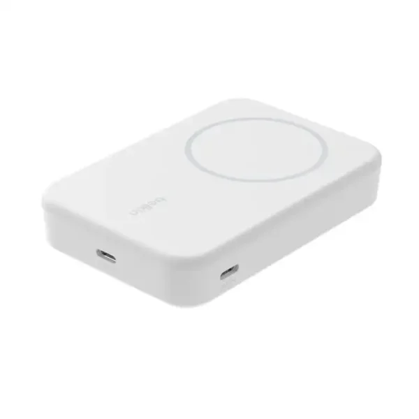 BELKIN BoostCharge Qi2 Magnetic 15W Wireless Power Bank 10K + Stand, for iPhone 16/15/14/13/12 White BPD008BTWH - Image 5
