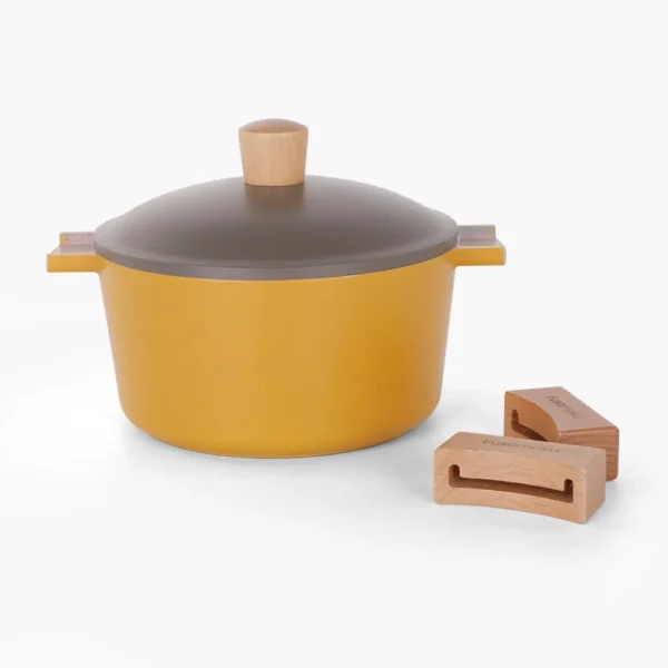 AMERCOOK Fusomoku III Casserole 20x10.5cm Blue (71017) - Image 3